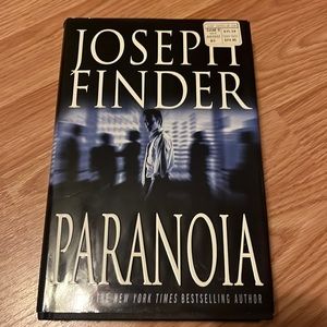 Joseph Finder book a novel, by New York Times, best selling author